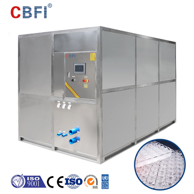 CBFI CV5000 5 Tonnen pro Tag des Edelstahl-Sus304 Würfel-Speiseeiszubereitungs-Maschinen-mit der großen Kapazität