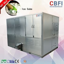 Hohe Produktions-große Kapazitäts-Eis-Würfel-Maschine mit elektrischen Komponenten Fahrwerkes
