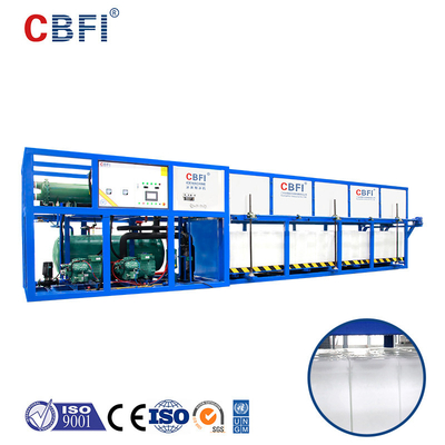 Industrielle automatische Eis-Block-Maschinen-Innenkühlung mit Verpackungs-und Speichersystem