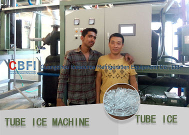 10 Tonne/gefrieren täglich Rohr-Maschine mit Kühlmittel 200-600V Freons R507 R404a