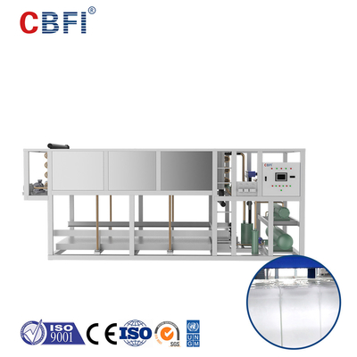 Eis-Block-Hersteller 5 Tonne Edelstahl-Innenkühlungs-Block-Eis-Maschine