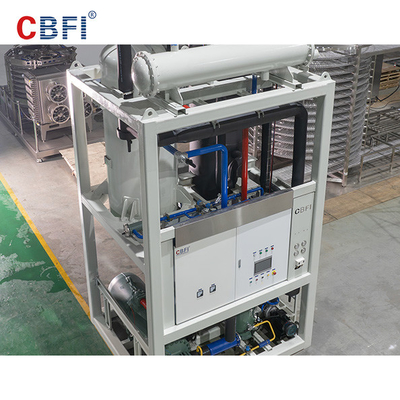 20 Tonnen / Tag Eisrohrmaschine Fischergeräte Automatische Eismaschine Luftgekühlt