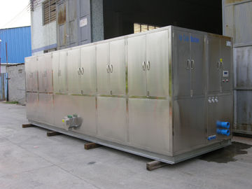 R404a-Kühlmittel 10 Tonnen-Eis-Würfel-Maschine für Restaurant, Supermarkt
