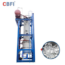 60 Tonnen pro Tag Ammoniak-abkühlende Eis-Rohr-Maschinen-12 Monate Garantie-
