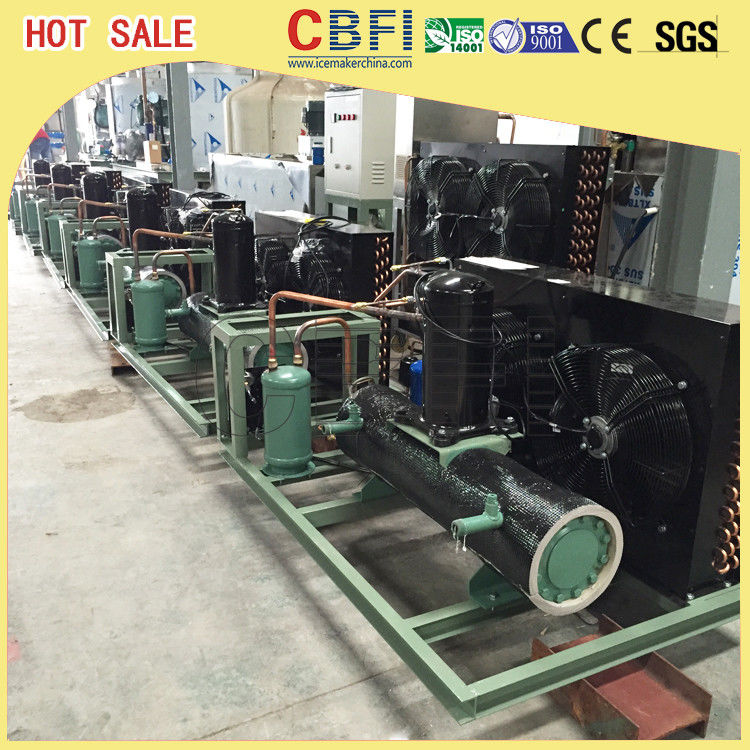 Easy Operation Low Temperature Chiller / Air Cooled Chiller For Ice Making Machine