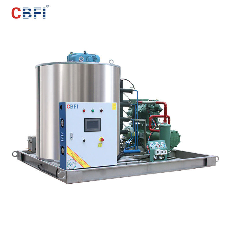 60000Kg Automatic Flake Ice Machine For Long Distance Transport