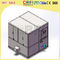 Essbare industrielle Handelseis-Würfel-Maschine mit R507-/R404a-Kühlmittel