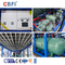25 Tonnen industrielle automatische Eis-Block-Maschinen-Innenkühlungs-automatische Eis-Verpackungs-und Speicher