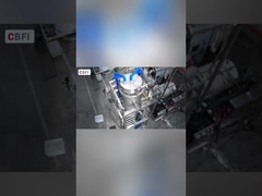 CBFI Alle Edelstahlmaterialien Bau 20 Tonnen TV200 Schlauch-Eismaschine