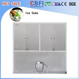 Große Produktions-Eis-Würfel-Maschine/wassergekühlter Kühlbox-Edelstahl 304