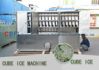 3 Tonnen-pro Tag Eis-Würfel-Maschinen-/Handelsklasse-Eis-Maschine ISO SGS BV