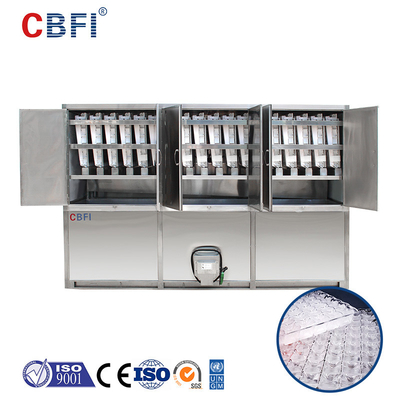 Automatische Eis-Würfel-Maschine 2 5 10 Tonnen tägliche Eis-Würfel, diemaschine für Getränk herstellen