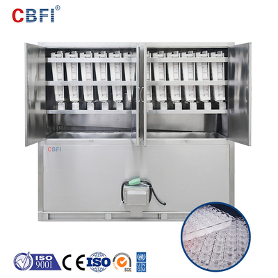 Kundengebundene genügende Eis-Produktion 3000kgs/24 Stunden der Eis-Würfel-Maschinen-CBFI