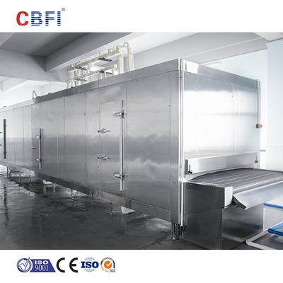 Industrieller Tiefkühlfleisch-Tunnel-Luftstoßgefrierschrank IQF-Schnellgefriermaschine