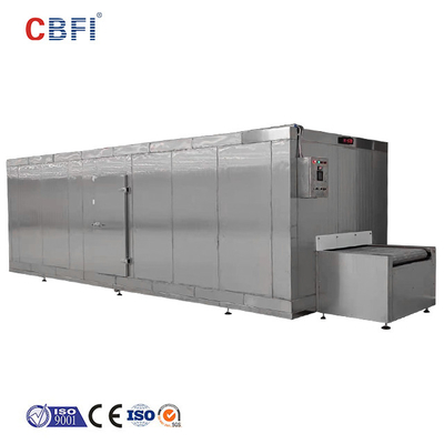 Fabrik fertigte die schnelle IQF-Explosions-Tunnel-Gefrierschrank-Lebensmittelverarbeitungs-Ausrüstung besonders an, die in China hergestellt wurde
