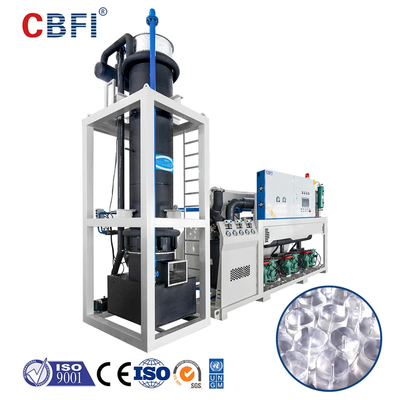 Energieeffiziente industrielle Eisscheibenmaschine mit Kältemittel R507 R404A
