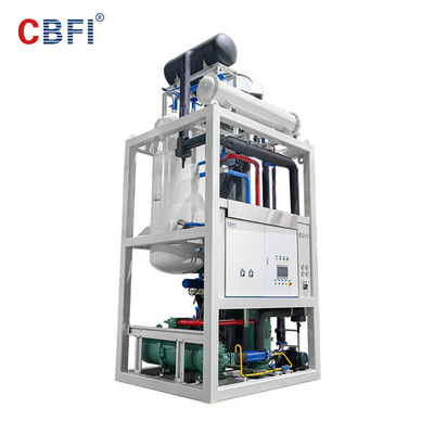 Edelstahl-würfelförmige Rohr-Eis-Maschine 380V 50HZ 3P 304 für menschlichen Verbrauch