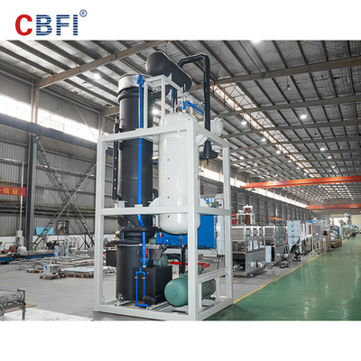 Industrielle 10 Ton Ice Tube Machine R717 bakterienfrei
