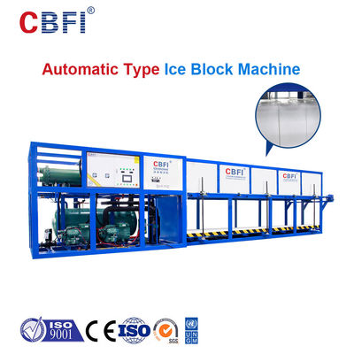 Automatisches hinzufügendes Wasser, das Eis-Block-Maschinen-Innenkühlung sammelt