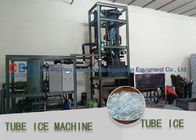 Capacity 10,000kg/24h Ice Tube Machine Germany Bitzer / Taiwan Hanbell Compressor