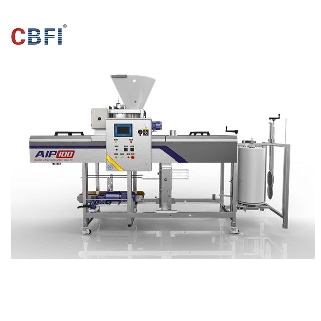 Automatic Ice Machine / Ice Cube Machine With Full Automatic Packing System