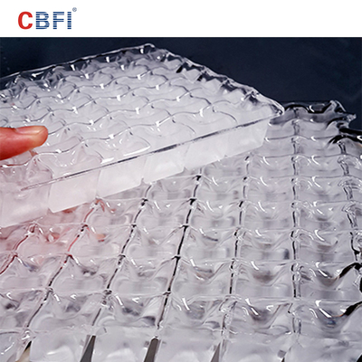 Kundengebundene genügende Eis-Produktion 3000kgs/24 Stunden der Eis-Würfel-Maschinen-CBFI