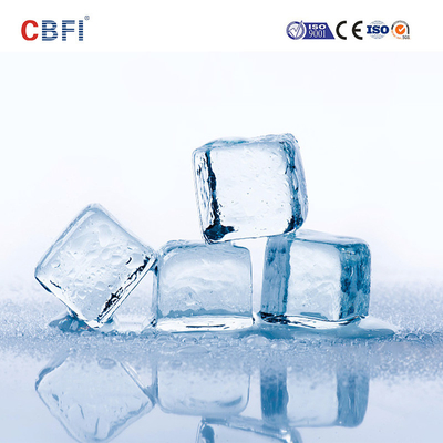 Maschine für quadratische Eiswürfel aus Edelstahl mit geringer Geräuschbelastung
