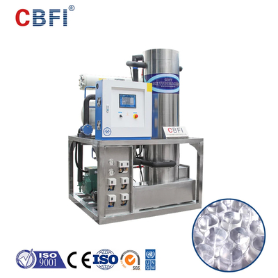 Integral elektrische Eisschlauchmaschine zum Herstellen essbarer Eisschlauchröhren aus Edelstahl SUS304